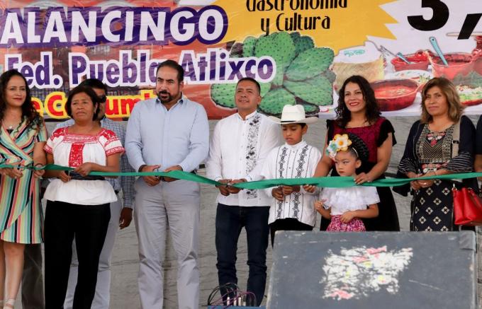 Inaugura Edmundo Tlatehui la edición 27 de la Feria del Nopal en San Bernardino Tlaxcalancingo