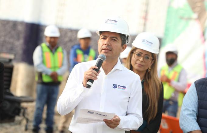 Construcción del nuevo Complejo de Seguridad va por rumbo en Puebla capital