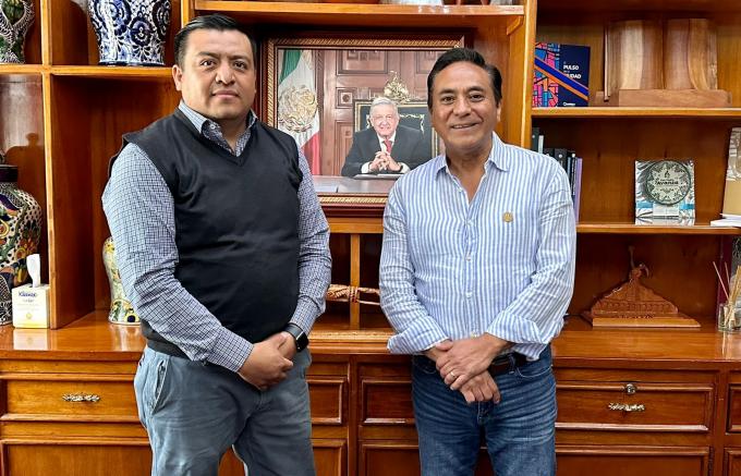 Felipe Minero asume la dirección de la Comisión de Agua Potable y Alcantarillado del Municipio de Tlaxcala.