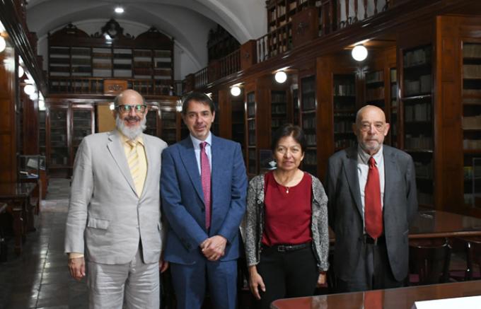 La BUAP recibe la visita del embajador de España en México