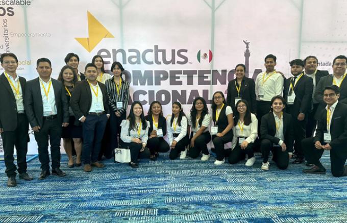 Con un proyecto de agave, estudiantes de la BUAP, entre los cinco mejores del Reto Ford College Community Challenge