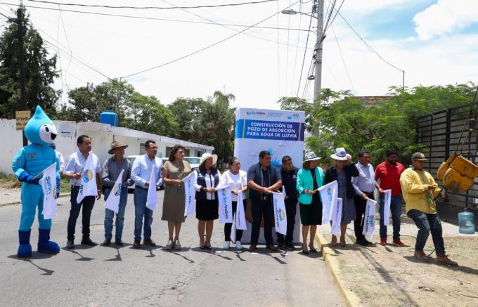 Inicia Ayuntamiento de San Andrés Cholula, la construcción de tres pozos de absorción