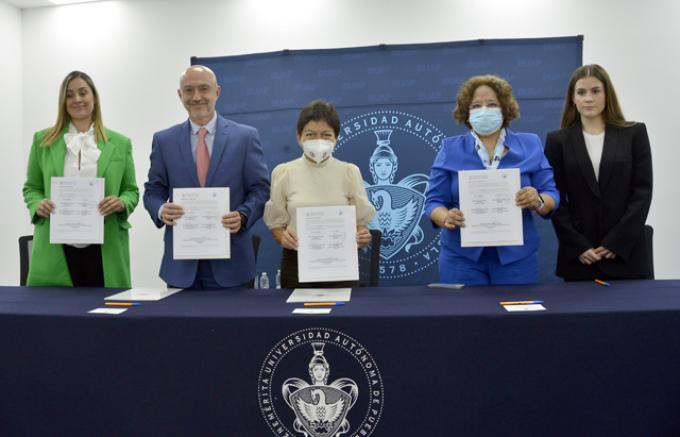 La BUAP firma convenio con la EEFJ en  beneficio de las prácticas profesionales de sus estudiantes
