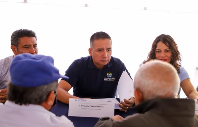 Recibe San Bernardino Tlaxcalancingo los servicios de la Jornada Viernes de Gobierno de Proximidad