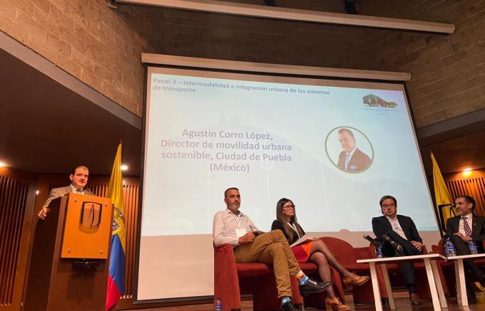 Puebla capital presente en Foro Regional CODATU  en Colombia