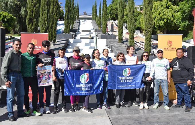Alistan Octava Edición de la carrera Towerrunning 2023 en Tlaxcala Capital