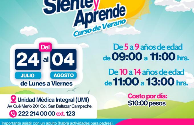 SMDIF Puebla invita a curso de verano “Siente y Aprende” para padres e hijos