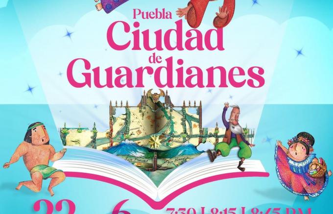 “Los Guardianes de Puebla” el nuevo videomapping que invita a conocer la historia de la ciudad