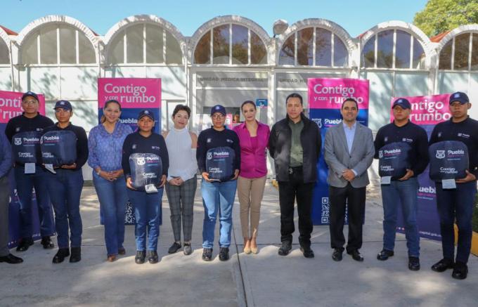 SMDIF Y SSC Puebla refuerzan coordinación para atención de siniestros  y violencia.