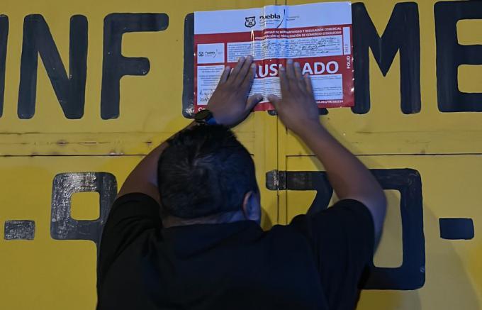 Durante operativo "Escudo Puebla" se clausuraron cuatro comercios y otros cuatro se detectaron sin actividad.
