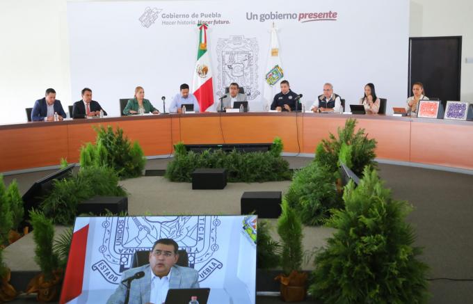 Para continuar con el desarrollo de Puebla, Sergio Salomón presenta estrategia fiscal y económica