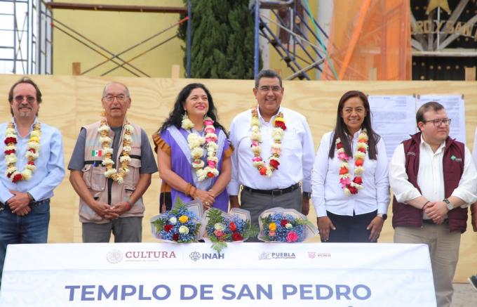Confederación, Gobierno de Puebla rescata y preserva patrimonio histórico: Sergio Salomón Céspedes