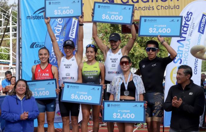 Con éxito San Andrés Cholula realizó el Duatlón 2023
