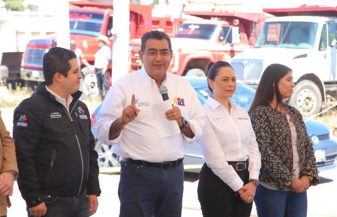 Mejorará Gobierno de Sergio Salomón movilidad de la Sierra Norte de Puebla