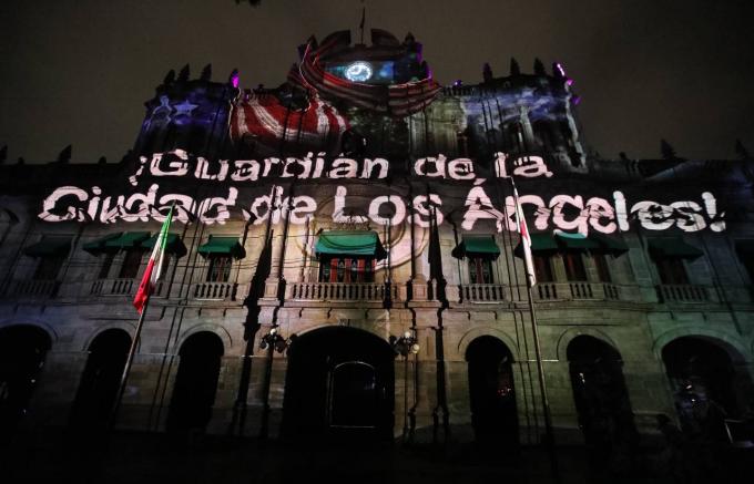 Video mapping "Puebla: Ciudad de guardianes" maravilló a más de 15 mil personas