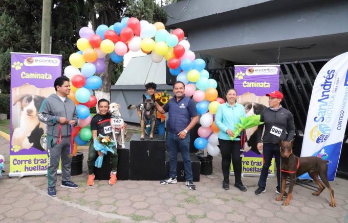 Participan familias SanAndreseñas en la segunda carrera con causa "Corre Tras Tus Huellas"