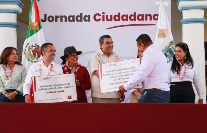 Con "Jornada Ciudadana" y entregas; Gobierno de Sergio Salomón Céspedes refrenda cercanía con Izúcar de Matamoros
