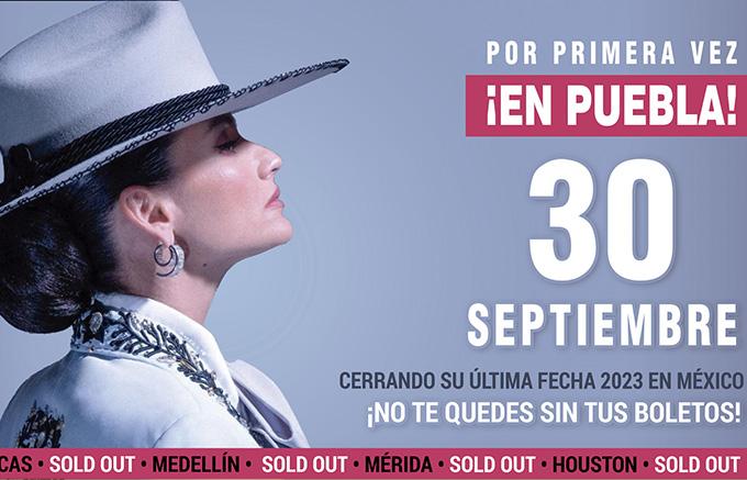 Natalia Jiménez, la artista española más mexicana, se presentará en concierto en el Auditorio Metropolitano el 30 de septiembre