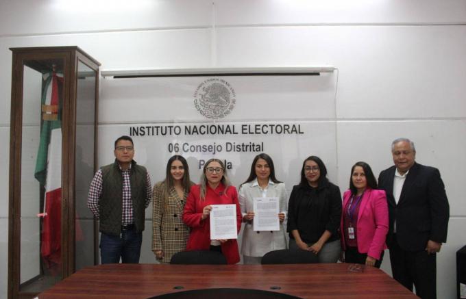 INE e Instituto Municipal de la Juventud de Puebla colaborarán para impulsar la democracia