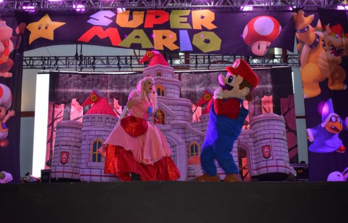 El Show de Super Mario llegó a la Feria de San Pedro Cholula 2023 para divertir a los pequeños