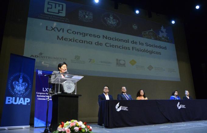 Inaugura la Rectora Lilia Cedillo el LXVI Congreso Nacional de la Sociedad Mexicana de Ciencias Fisiológicas