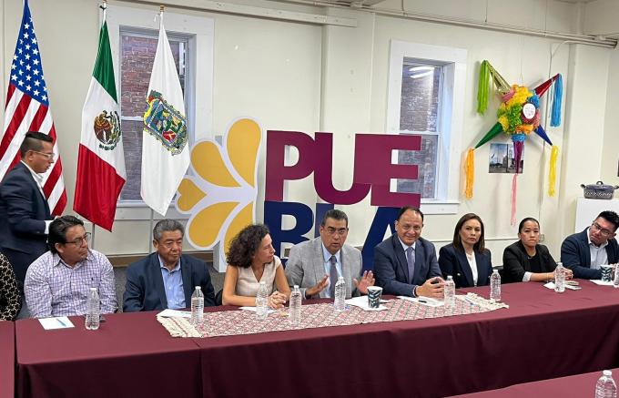 En EE.UU. gobierno de Sergio Salomón Céspedes promueve a Puebla como destino de inversiones