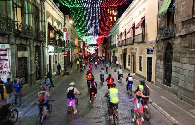 Puebla vivió un fin de semana de cultura vial en conmemoración del Día Mundial sin Auto
