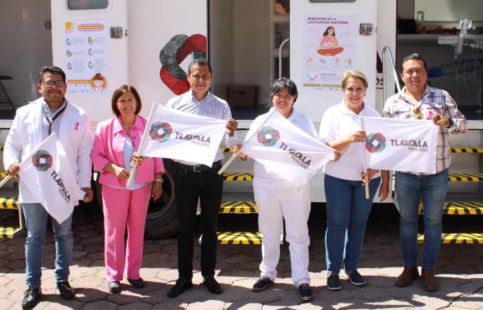 Camión de la Salud inicia sus recorridos por el municipio de Tlaxcala