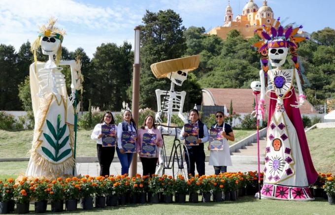 Presenta Ayuntamiento de San Andrés Cholula la Tercera Edición "Sendero al Mictlán"