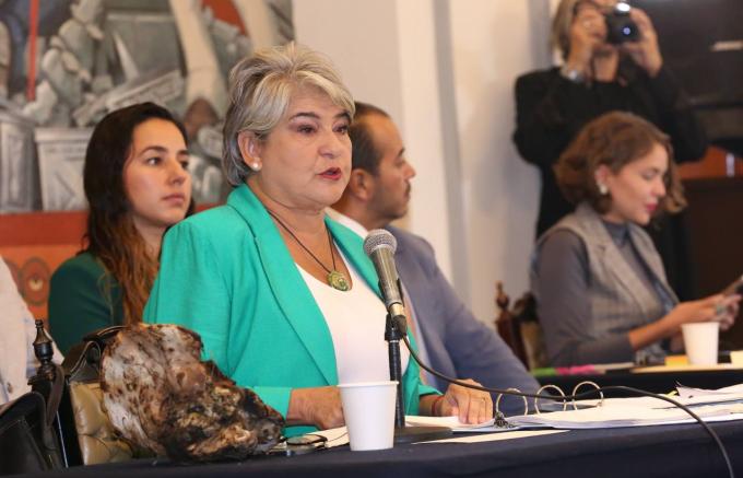 Destaca acciones en favor del bienestar animal, Myriam Arabian durante comparecencia ante Cabildo