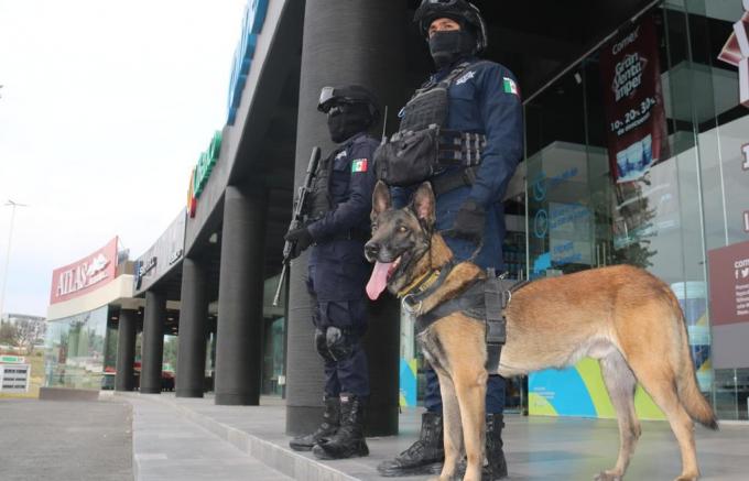 Ante repunte de actividad comercial, policía de San Andrés Cholula fortalece el Operativo Plaza Segura