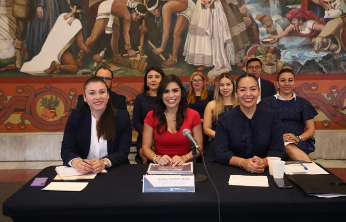 Karina Romero Alcalá, Secretaria para la Igualdad Sustantiva de Género compareció ante Cabildo