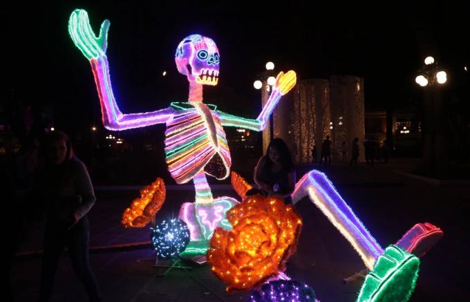 Temporada de "Día de Muertos" viste espacios del Centro Histórico de Puebla