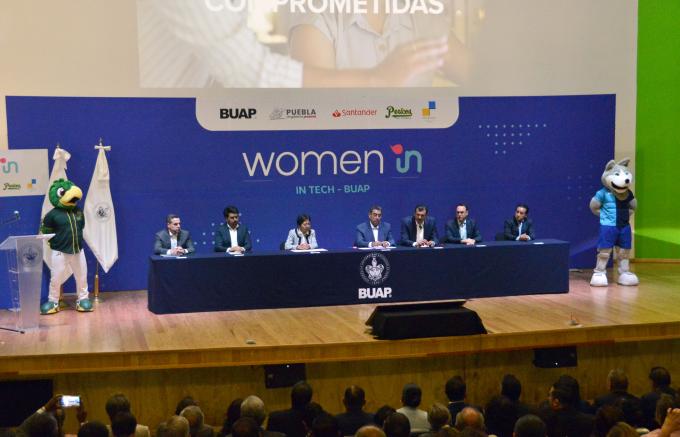 Presenta la BUAP "Women In", un programa de empoderamiento de las universitarias a través de la formación tecnológica