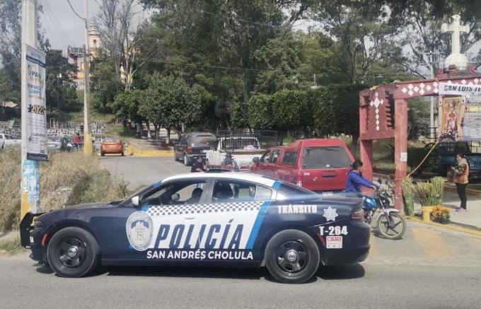 La Secretaría de Seguridad Pública y Protección Ciudadana de San Andrés Cholula recibe reporte ciudadano