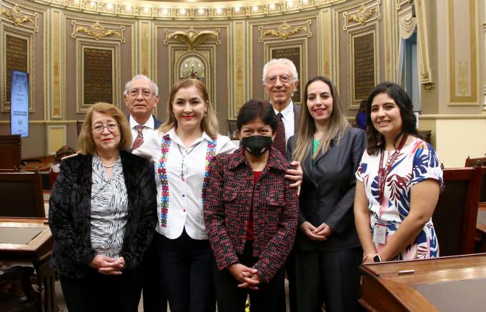 Entrega el Congreso del Estado, Presea “Luis Rivera Terrazas” 2023 a investigadores de la BUAP.