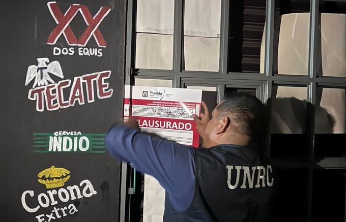 Con operativos Escudo Puebla se mantienen en orden y con seguridad los establecimientos en Puebla Capital