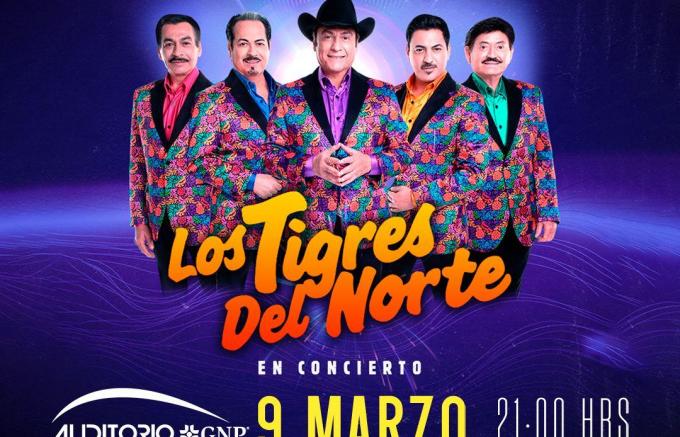 Los Tigres del Norte regresan a Puebla el próximo 9 de marzo