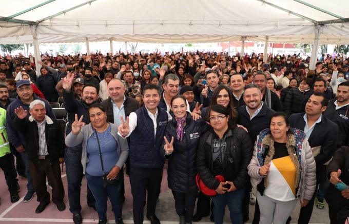 Gobierno municipal entrega 16 mil apoyos en beneficio de las familias poblanas