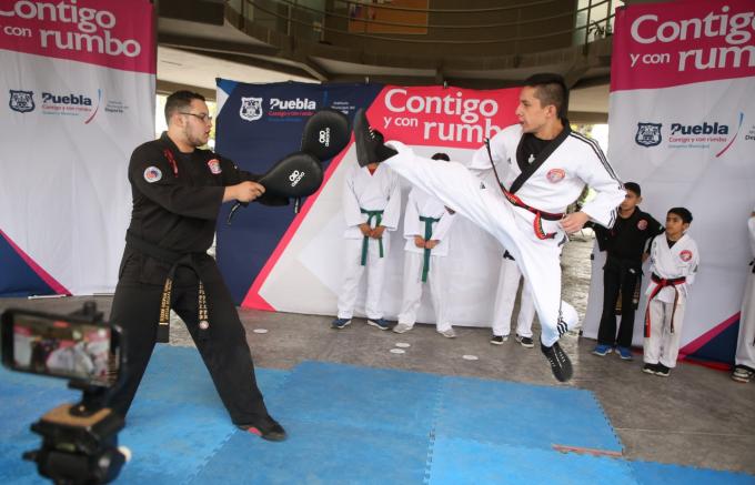 Ayuntamiento de Puebla impulsa la certificación internacional de hapkido 2023.