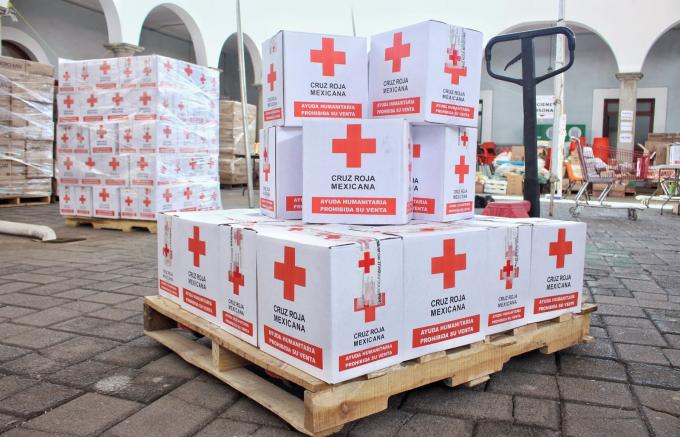 29 de noviembre, fecha límite de recepción de ayuda humanitaria para Guerrero: Cruz Roja Mexicana en Puebla