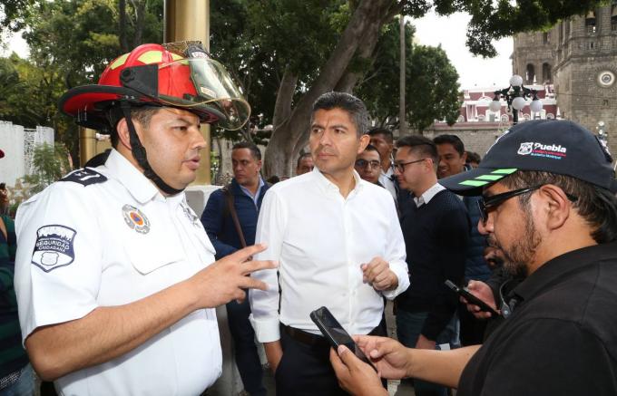 Ayuntamiento de Puebla informó saldo blanco hasta el momento durante el sismo de este 07 de diciembre