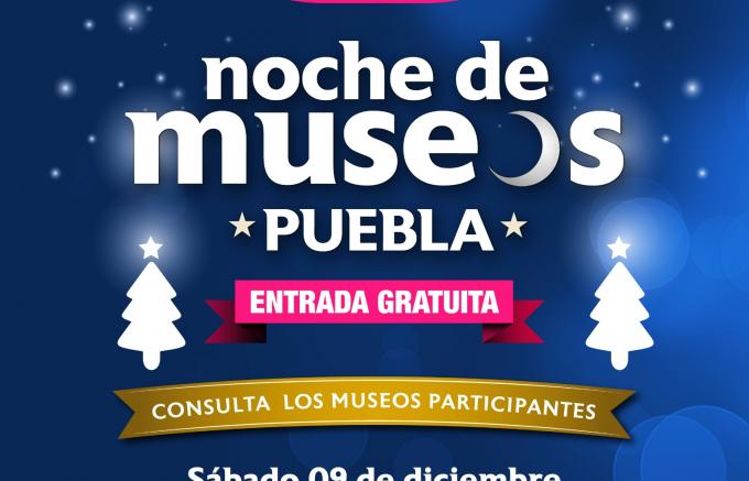 Ayuntamiento de Puebla invita a participar en la penúltima edición de Noche de Museos