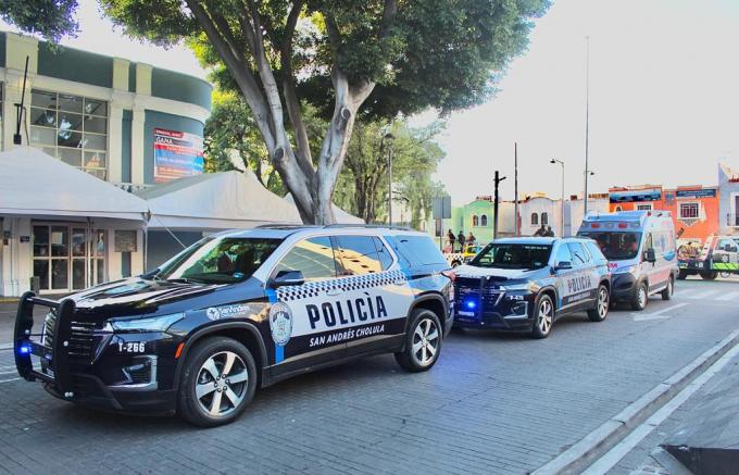 Implementa policía de San Andrés Cholula operativo "Guadalupe-Reyes"