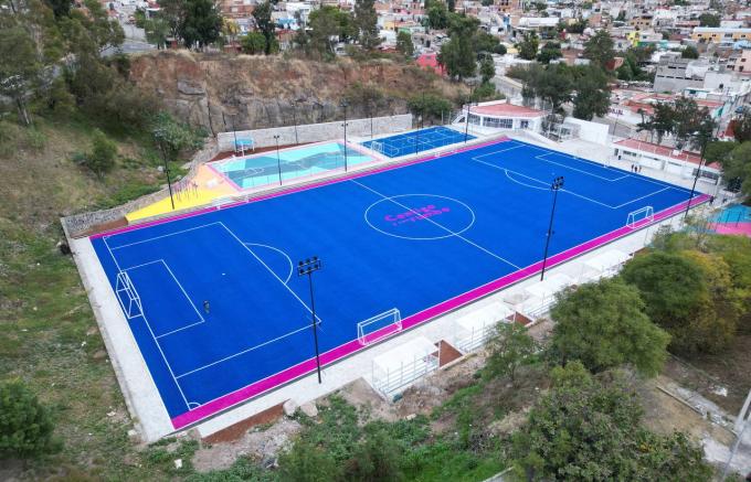 Xonaca estrena la rehabilitación de la Unidad Deportiva Francisco González Gatica