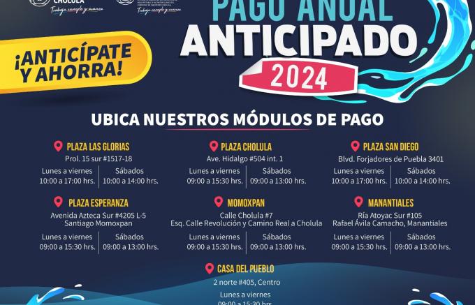 SOSAPACH anuncia descuentos por pago anual anticipado para 2024