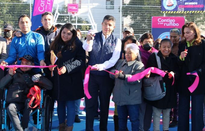 Gobierno Municipal inaugura parque en Fuentes de San Bartolo