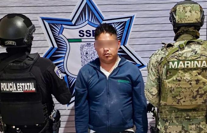 Con Plan “Fuerza por Puebla”, SSP y SEMAR detienen a presunto narcomenudista