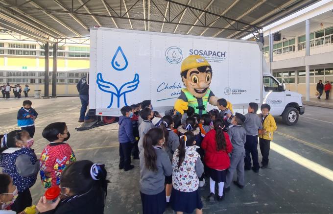 Fomenta gobierno de Paola Angon la cultura del agua en las escuelas