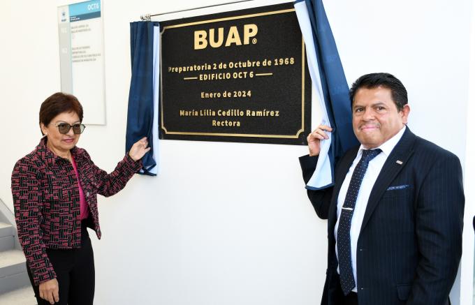 Reconoce la Rectora Lilia Cedillo logros académicos y deportivos de la Preparatoria 2 de Octubre de la BUAP